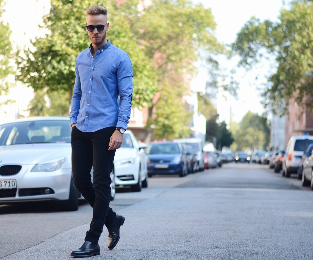 Trenchcoat Chelsea Boots Fashionblog Blog Männer Herren