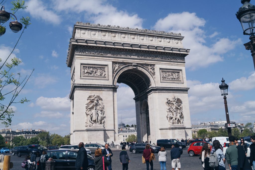 TRAVEL PARIS CITYTRIP Arc de Triomphe Frankreich