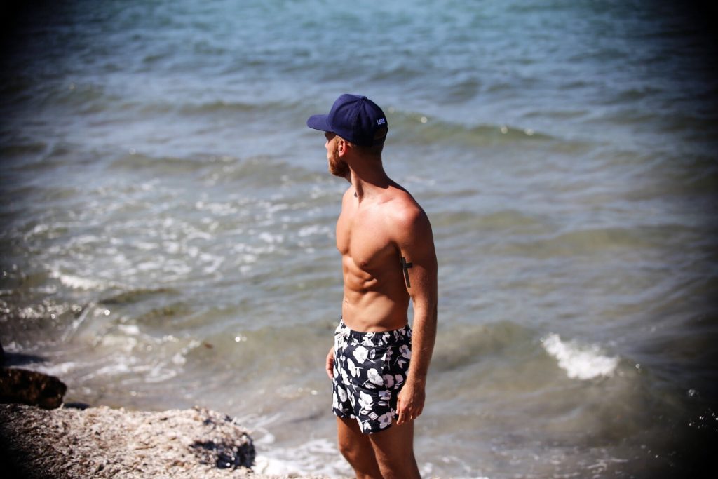 FASHION - Swimwear with ABOUT YOU Beachmode Sommer Badehose Badeshorts Blog Blogger